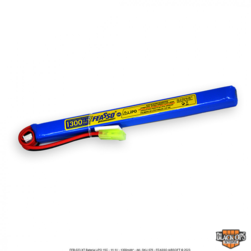 Bateria de Lipo FFB-023 11.1v/ 1300 mAh/ 15C - Feasso