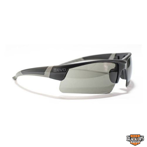 Óculos Tático Delta Armação Preta / Lente Preta- EVO Tactical