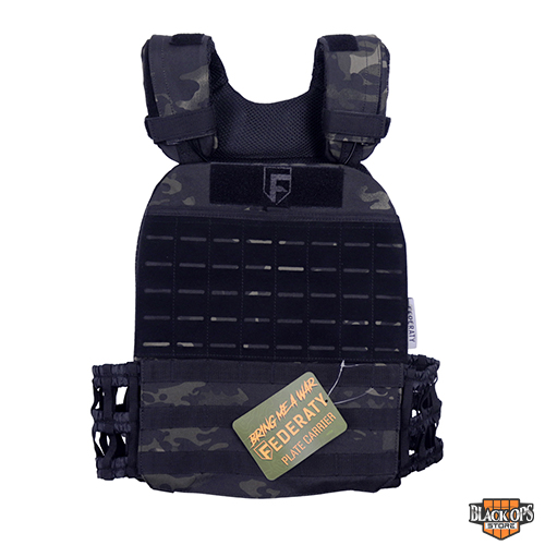 Colete Plate Carrier Vest M3 - Multicam Black