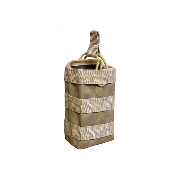 Porta Carregador de Fuzil Duplo Modular F. Elastico - TAN