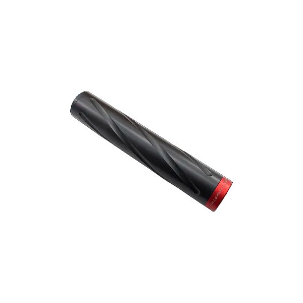 Supressor 100 x 32 - Ponta Tipo 2, Espiral Rosca M4 Esquerda
