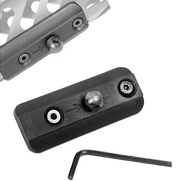 Adaptador de Bipé harris p/ Keymod - Preto