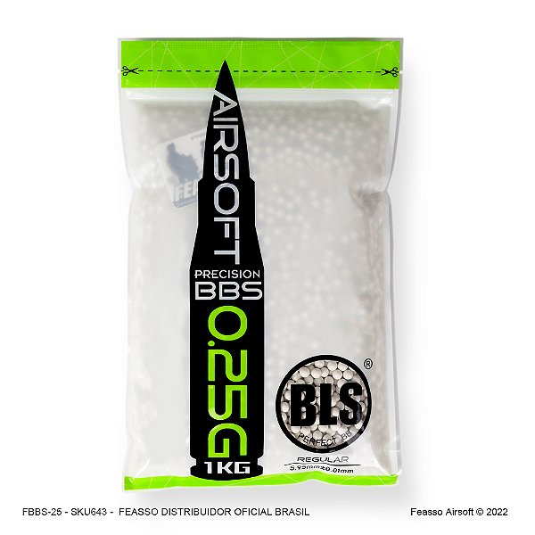 BBS BLS Perfect 0.25g 6mm c/4000 und (1Kg)