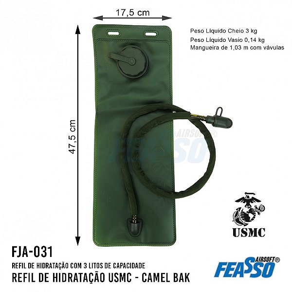 USMC Refil De Hidratação 3L