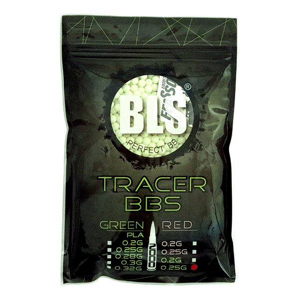 BBS BLS Perfect 0.25g Tracer  6mm c/2000 und (BAG 500g)