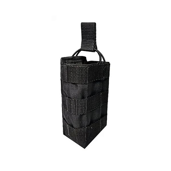 Porta Carregador de Fuzil Duplo Modular F. Elastico - Preto