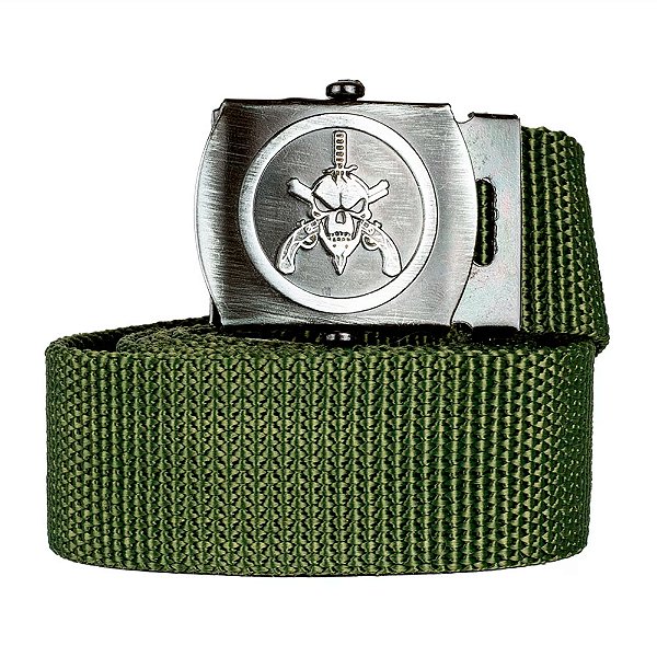 Cinto Com Fivela Bope - Verde