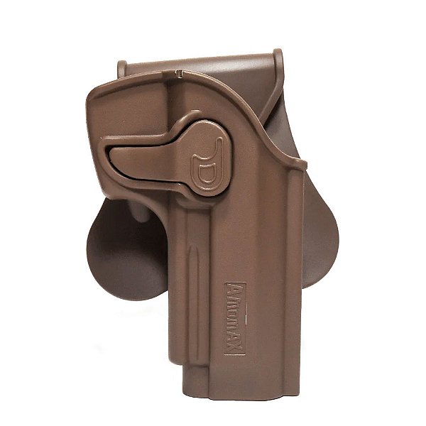Coldre Externo Destro Beretta 92, 92FS, M9 - Amomax - AM-T92G2 - Areia