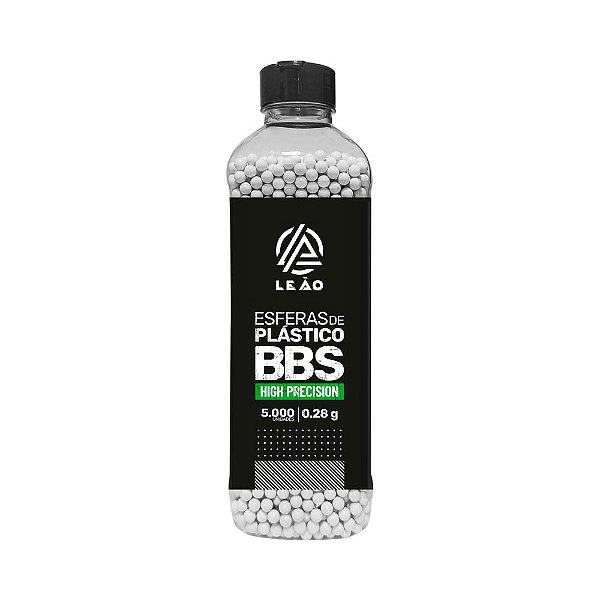 BBs Munição para Airsoft Premium 0.28g 5.000un - Leão