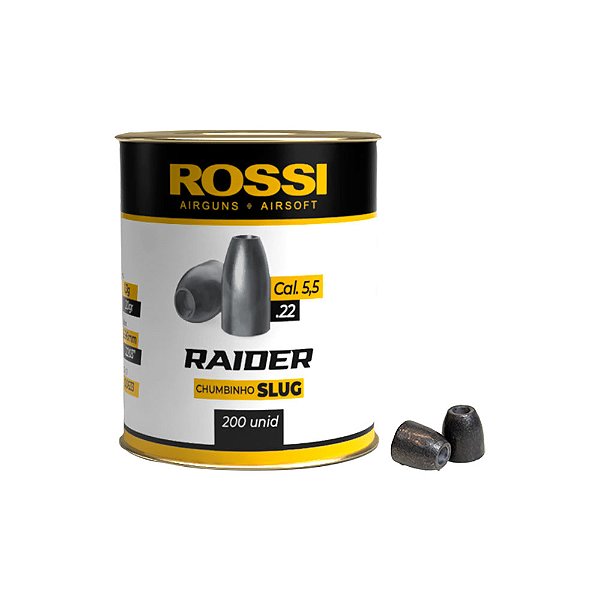 Chumbinhos Rossi Slug Rider Cal. 5,5 mm 200un