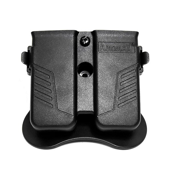 Porta Carregador Universal Polímero Duplo - Amomax - AM-MPU