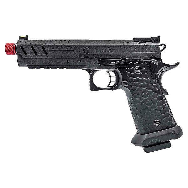 Pistola Airsoft Green Gás Rossi Shadow Blowback 6mm