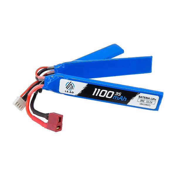 Bateria Lipo ULTRA - 11.1V/3S(3 pack) - 1100mAh Dean - 20C/40C