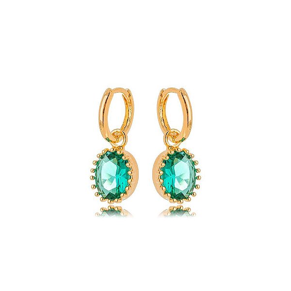 Argola Eloá Turmalina