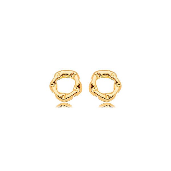Mini Argola Frontal Dourada