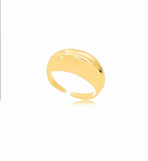 Anel Pietra Regulável Dourado