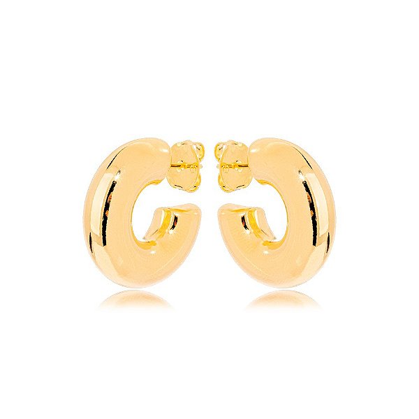 Argola Nina P Dourada