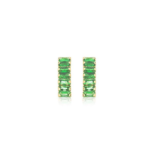 Ear Hook Esmeralda Dourado