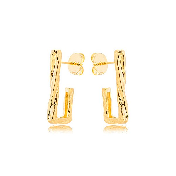 Ear Hook June Orgânico M Dourado
