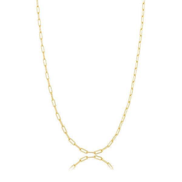 Choker Cartier Elos Finos Dourada