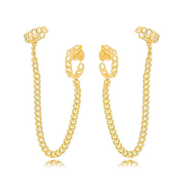 Ear Line Elos Dourado