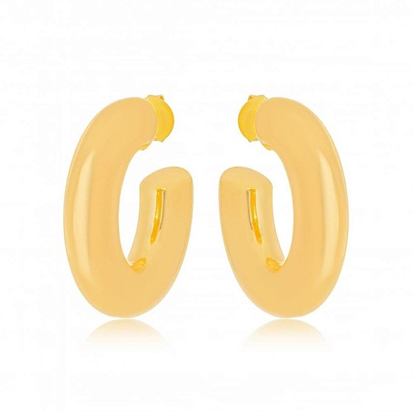 Argola Nina G Dourada