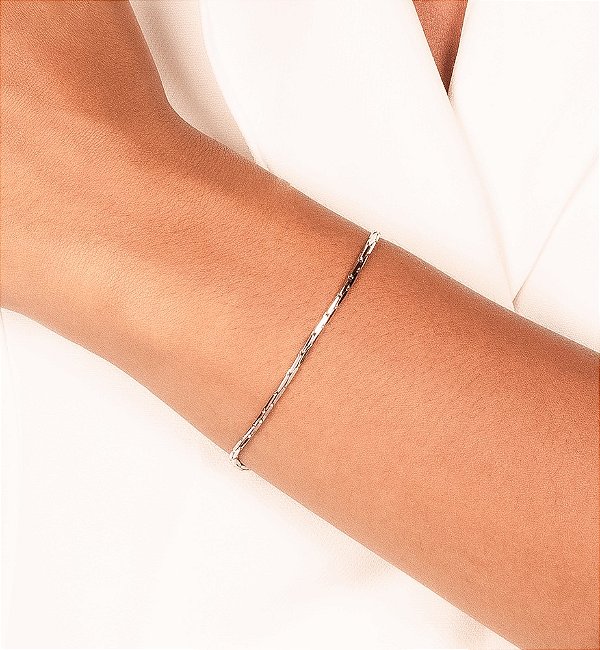 Pulseira Luena Ródio