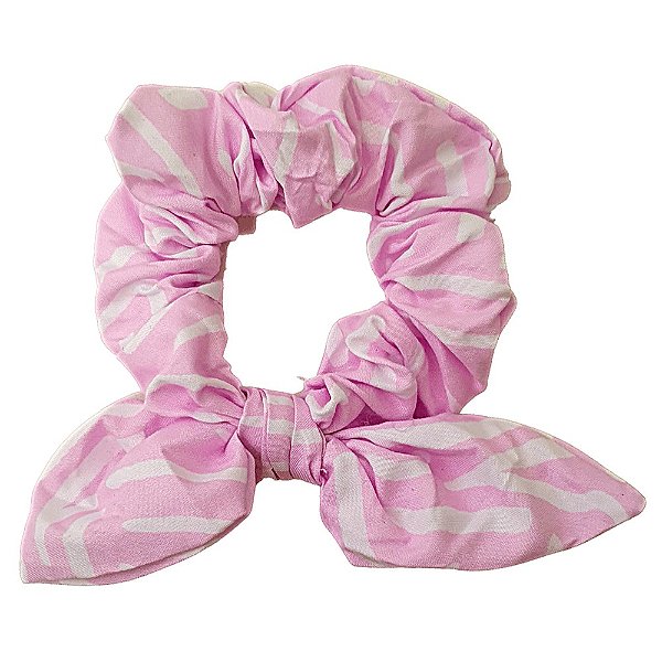 Scrunchies Listras Rosa