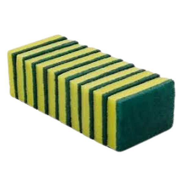 Esponja Dupla Face Multiuso 3M 110x75 mm- Pct 10 und