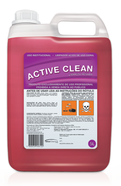 Limpador Pós Obra Active Clean 5 L