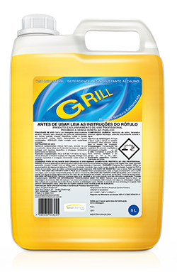 Grill 5L – Detergente Desincrustante Alcalino para Fornos, Chapas e Fritadeiras