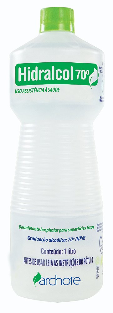 Alcool Liquido 70% Hidralcol Archote - 1 Litro