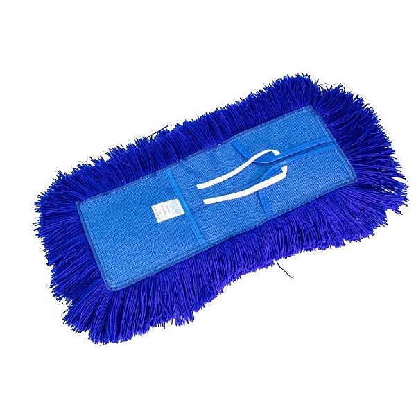 Refil Mop Pó Profissional Lavável Fios Acrílicos Eletrostáticos- Diversos Tamanhos