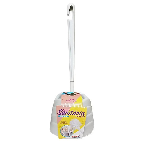 Escova Sanitária com Pote Brubalar