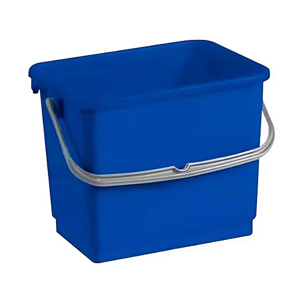 Balde com alça 4 litros Azul