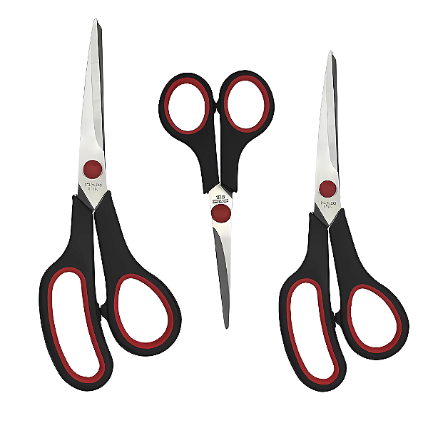Kit de Tesouras c/ 3 Peças