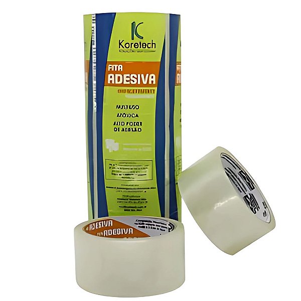 Fita Adesiva Koretech Transparente c/ 5 unid