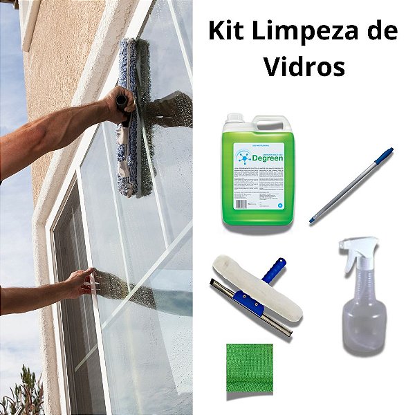 Kit Limpeza de Vidros
