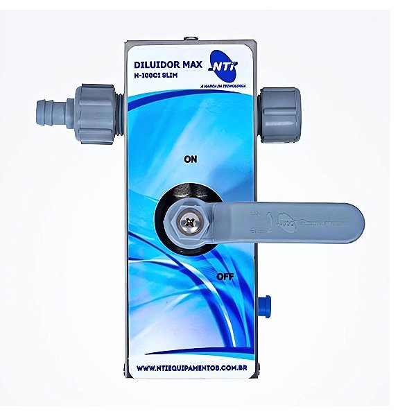 Diluidor Manual em Cx Inox  N100 CI Slim Plus