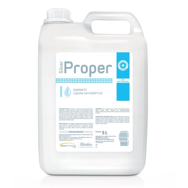 Silver Proper Sabonete Líquido Antisséptico 5L