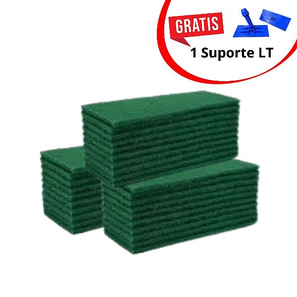 Kit 30 Fibra LT USO GERAL 23x10 ou 26x10 cm – Ganhe 1 Suporte LT Azul