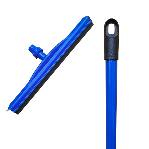 Rodo Borracha Dupla Profissional 35cm, 45cm ou 55cm com Cabo 1,40m (4 Cores Disponíveis)