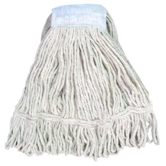 Refil Mop Úmido 320g 100% Algodão com Cinta e Ponta Dobrada Cores Diversas