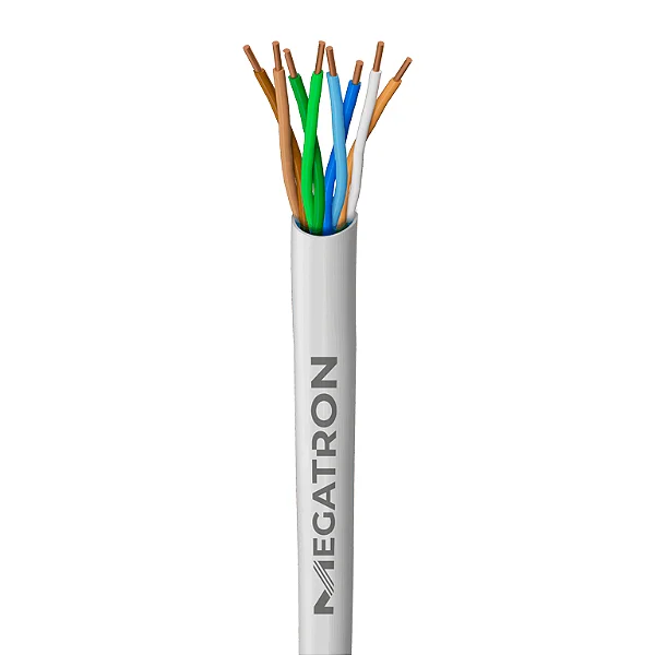 CABO MULTICAMERAS 4P (P/USO CFTV) PRETO 100M MEGATRON 4PX24AWG CCA