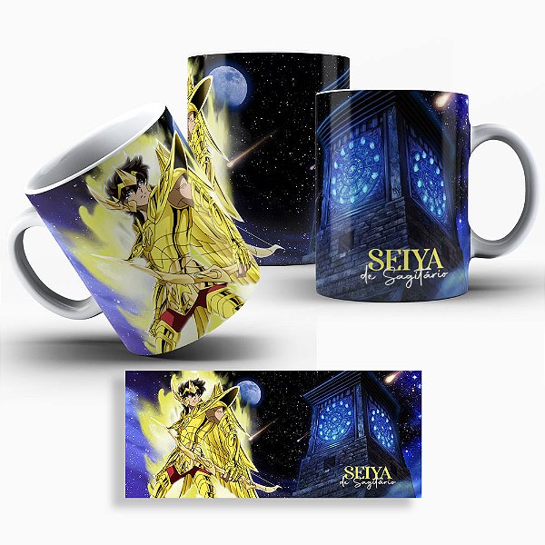 Caneca Cavaleiros do Zodíaco - Seya de Capricórnio