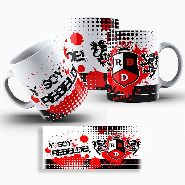 Caneca RBD Y Soy Rebelde