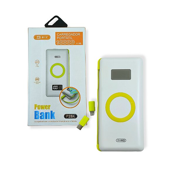 CARREGADOR PORTATIL P28K
