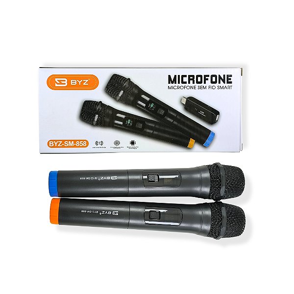 MICROFONE SEM FIO BYZ SM-858