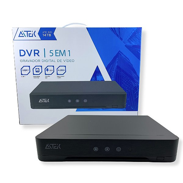 GRAVADOR DE VIDEO DIGITAL DVR 8 CANAIS H.265 1080P SIGMA-D408BP
