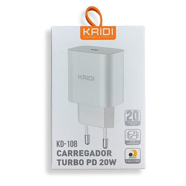 CARREGADOR PARA TELEFONE CELULAR KD-108